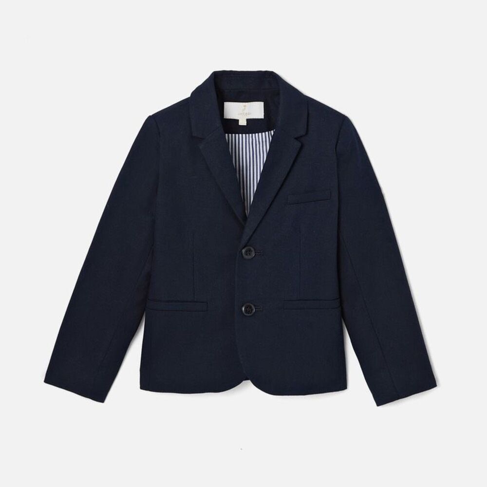 Jacadi Paris Boys Navy Blue  Blazer Jacket Size 12A